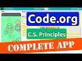 Code Org Lesson 8 Loops Lock Screen Maker App Tutorial With Answers Unit 6 CS Principles