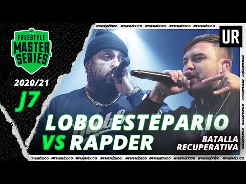 LOBO ESTEPARIO vs RAPDER | Batalla recuperativa | #FMSMÉXICO 2020/21 - Jornada 7 | Urban Roosters