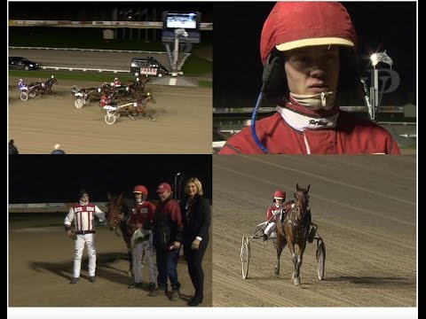Alexander Kelm & Dacey Boko winnen "Prix Jean-Luc Lamaere" Victoria Park Wolvega 5 dec. 2014