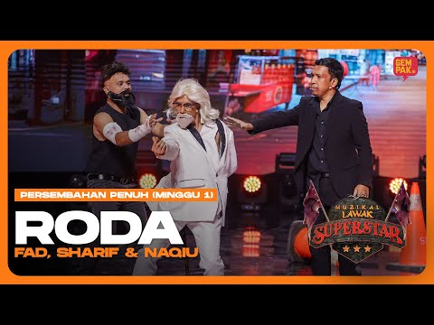[Persembahan Penuh] Kumpulan RODA (Fad, Sharif & Naqiu) | Muzikal Lawak Superstar 5 Minggu 1