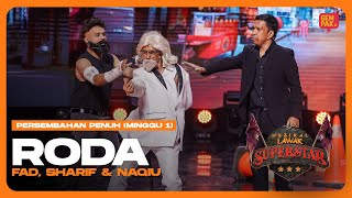 Download lagu [Persembahan Penuh] Kumpulan RODA (Fad, Sharif & Naqiu) | Muzikal Lawak Superstar 5 Minggu 1 mp3