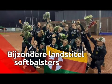 Bijzondere landstitel Moergestelse softbalsters