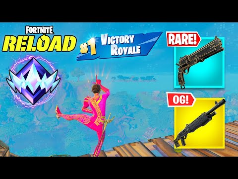 Fortnite Reload | High Kill Solo Ranked Win Full Gameplay (Keyboard & Mouse)