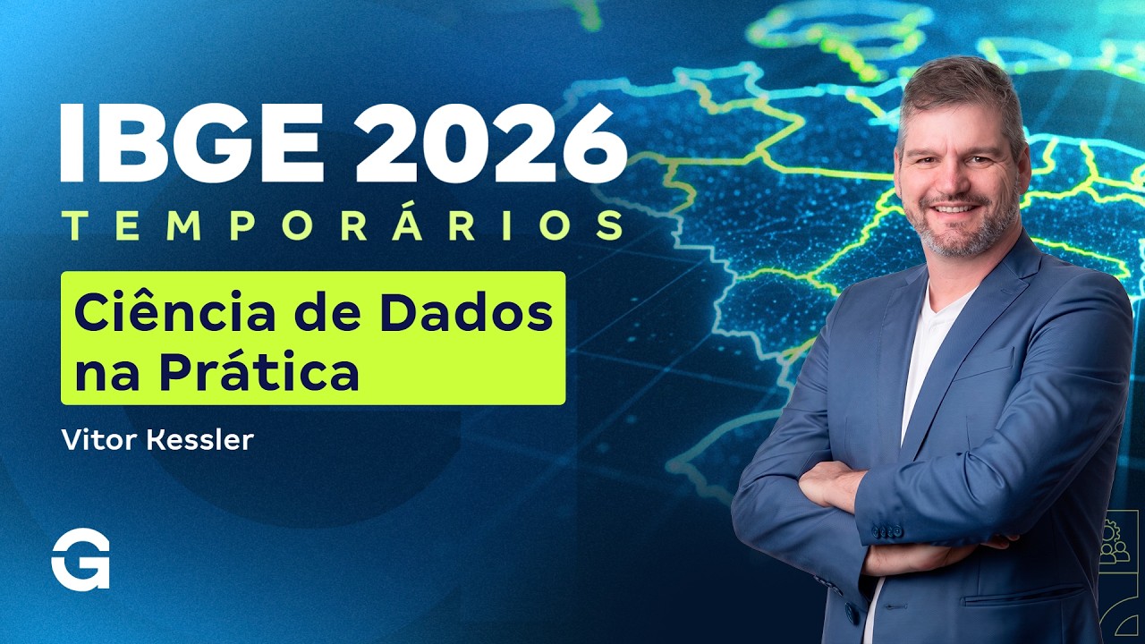 IBGE Temporários 2026 TI: Ciência de Dados na Prática