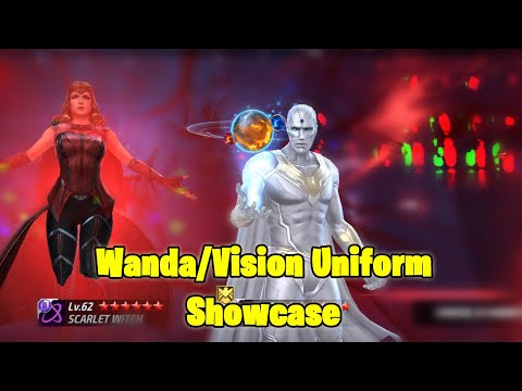 Wanda Vision Uniform Showcase | Marvel Future Fight