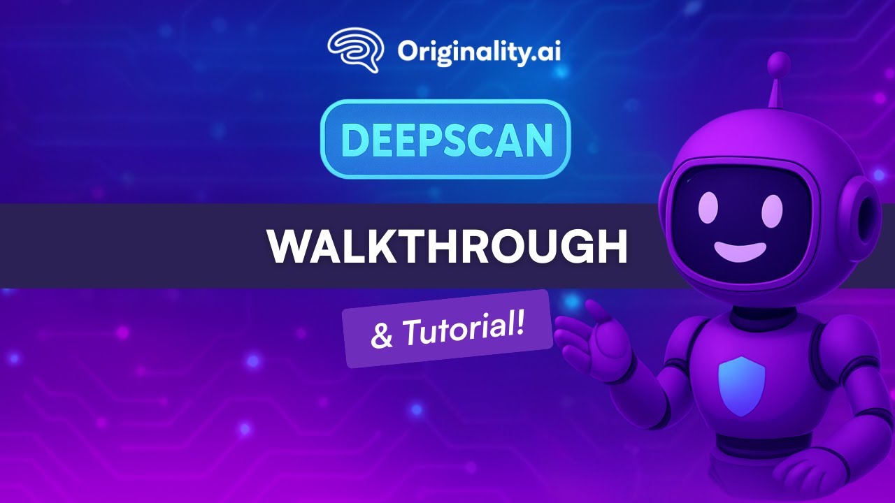 Originality.ai Deep Scan Tutorial video thumbnail