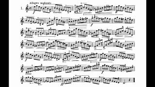 Metodo para violin Kayser - Ejercicio 1