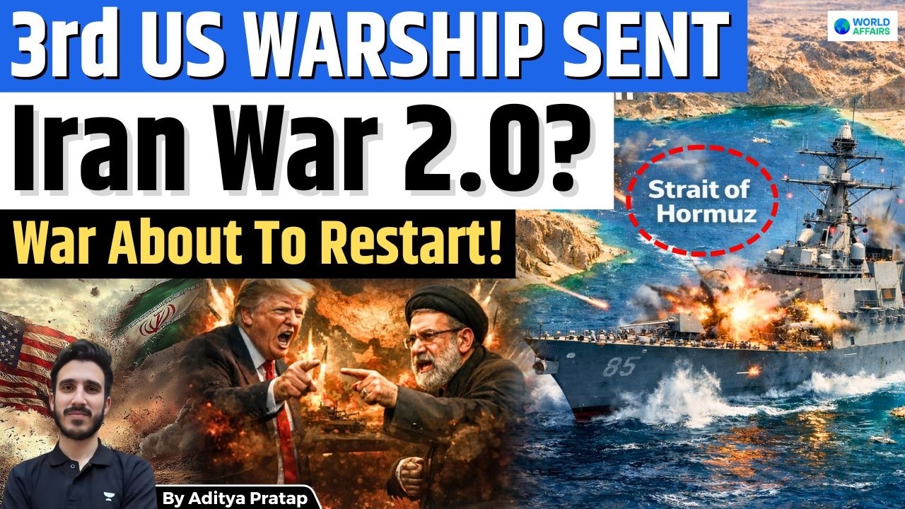 US Deploys 3rd Warship, Israel Prepares ‘Stone Age’ Strike & IRGC Hardens Stand | Hormuz Crisis