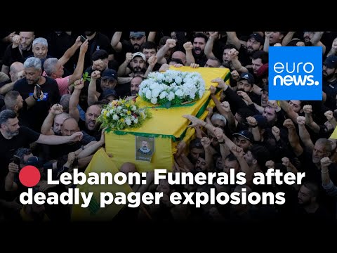 🔴 LIVE - Lebanon: Funerals held after deadly pager explosions | euronews 🇬🇧