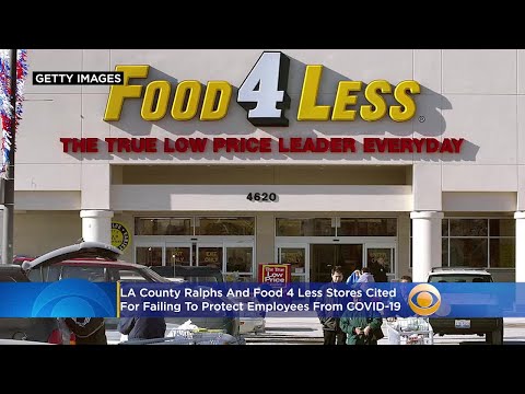 LA County Ralphs, Food 4 Less Stores Cited For Failing To Protect Employees From COVID-19