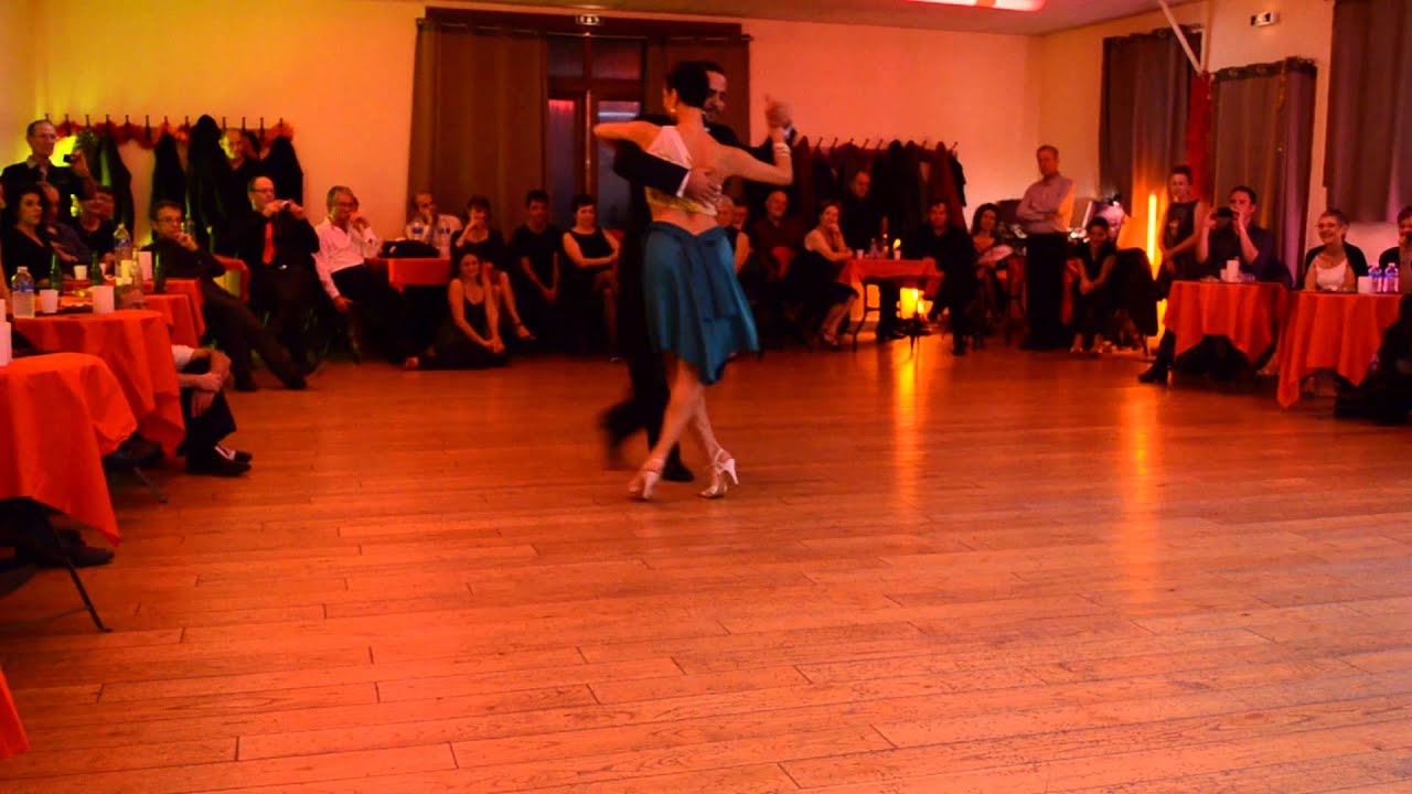 Maria Filali y John Zabala 2/4 Tango Farabute (Poitiers) 13/12/2014