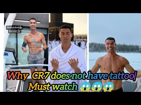 Why Ronaldo refuses Tattoos| must -watch# CR7 #Cristianoronaldo #RonaldoFans #football