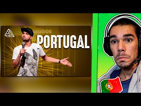 Português reage a THIAGO VENTURA (Muito Engraçado)