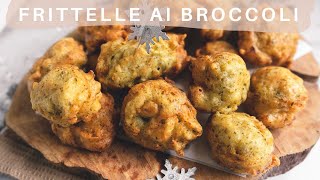 Frittelle ai Broccoli- Zeppole senza lievitazione facili, veloci ricetta di Natale-Storie di Cucina