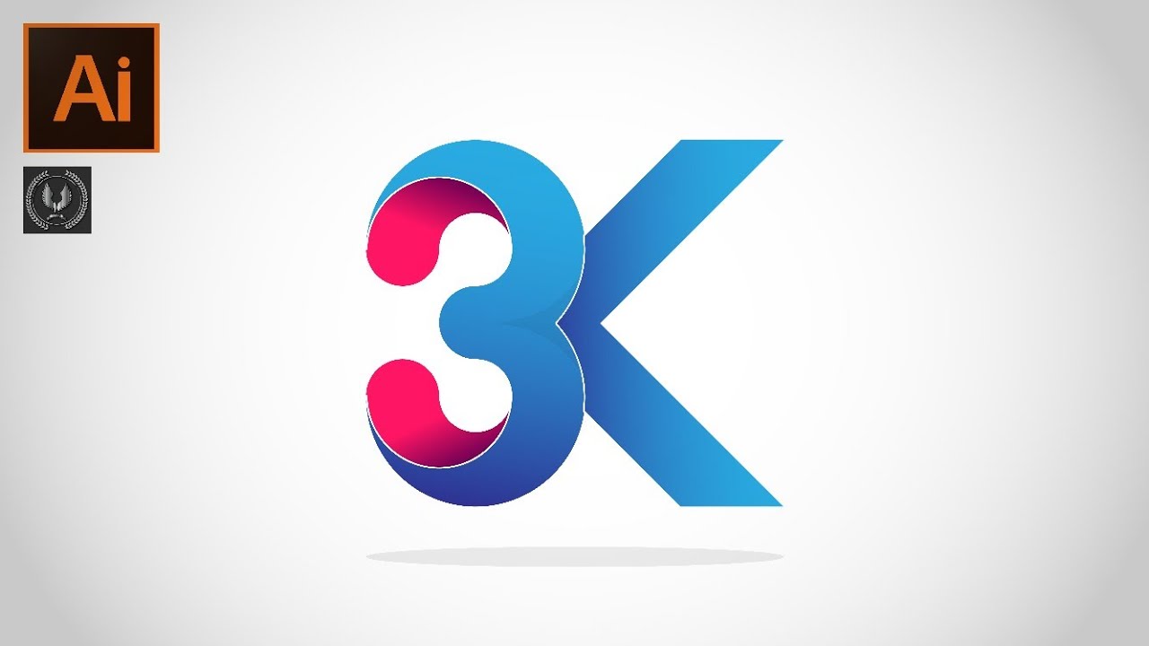 Adobe Illustrator CC tutorial - How to make Text Logo Design