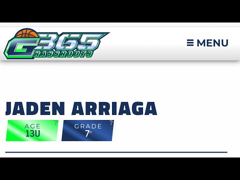 Jaden Arriaga - G365 Evergreen 🌲 Invitational May 6th & 7th 2023