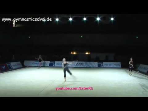 Kseniya Moustafaeva Hoop Training - GP Thiais 2016