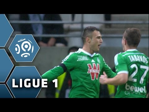 Goal Yohan MOLLO (44') / Stade de Reims - AS Saint-Etienne (1-2) - (SdR - ASSE) / 2014-15