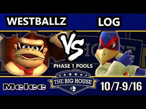 TBH6 SSBM - Log (Falco) Vs. G2 | Westballz (Donkey Kong) - Smash Melee Pools