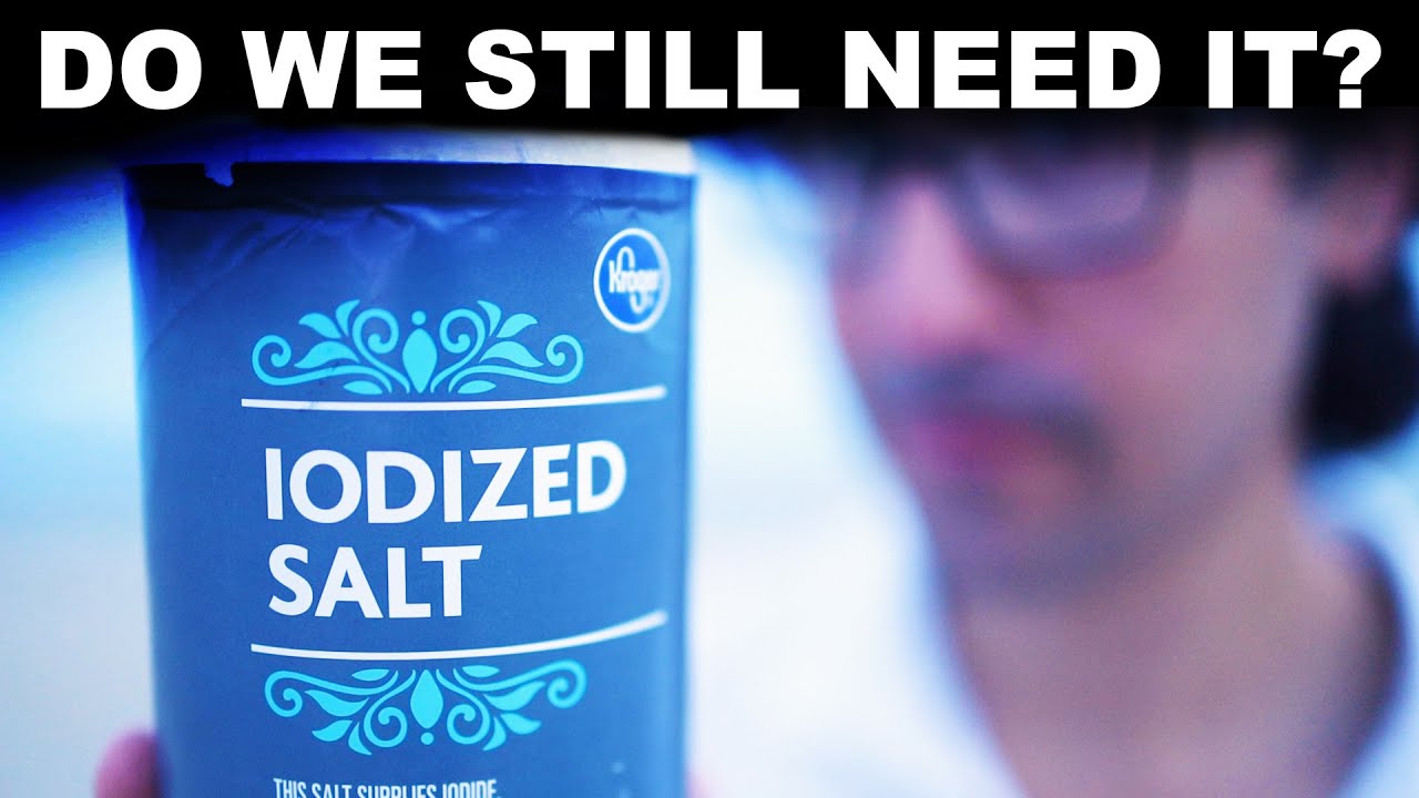Do we still need iodized salt? (wtf even is it?)