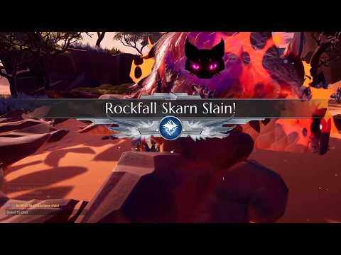 Dauntless-Solo Rockfall Skarn under 2 min and less than 100 Damage