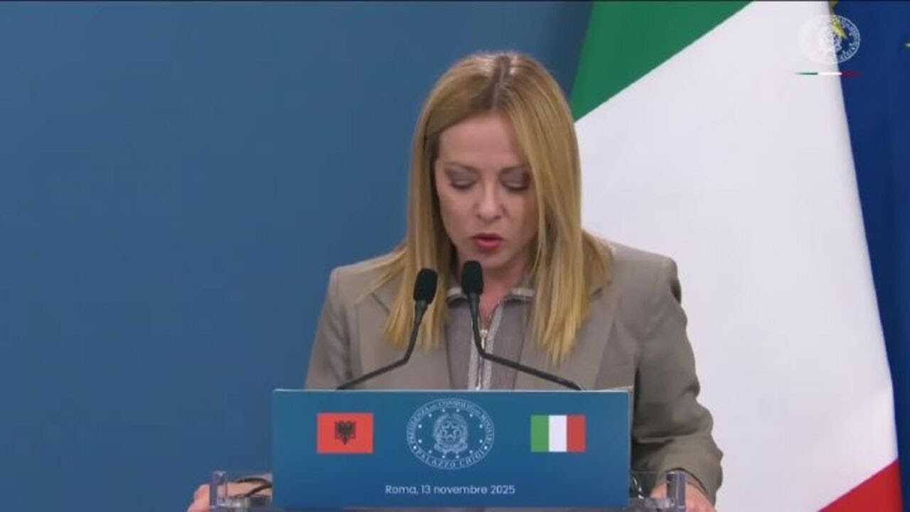Meloni: Protocollo Italia-Albania può cambiare il paradigma della gestione dell'immigrazione