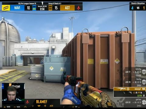 | BLAMEF DESTROY NAVI UNLUCKY 1V5 |