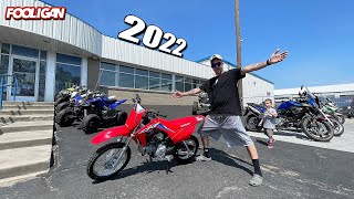Riding my BRAND NEW dirt bike at Ice Cream Cruise '22