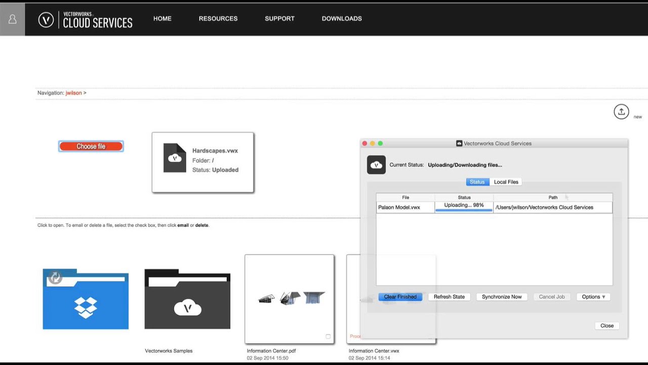 Cloud Services in Vectorworks Software