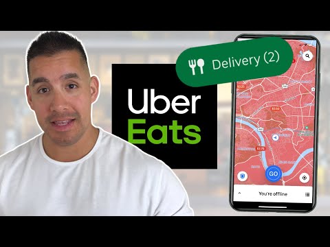 Part of a video titled Why You're NOT Getting Orders On Uber Eats - YouTube