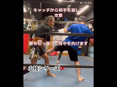 ディフェンスからの攻撃や崩しとか逃げ編🥊小技シリーズ🥊 #キック #格闘技 #蹴る #kickboxing #キックボクシング
