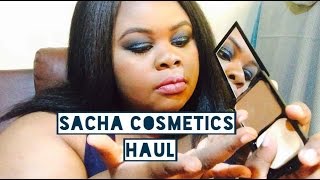 Sacha Cosmetics Black Friday Haul | Buttercup Powder | Matte Brown Blush | Cream - Powder Foundation