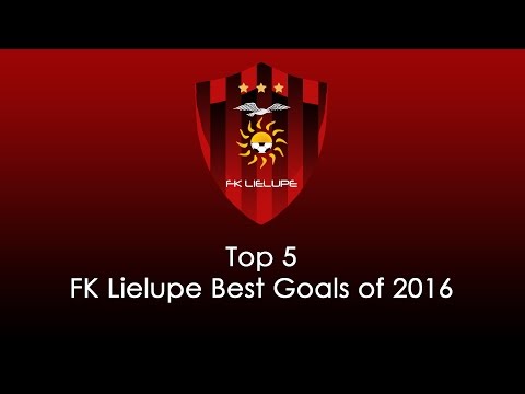 #FKLTV Top 5 FK Lielupe Best Goals of 2016