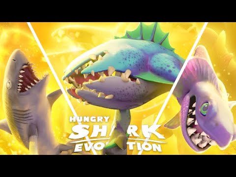 Hungry Shark Evolution - 3 New Mutant Sharks Coming Soon!!!