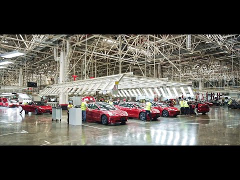 Tesla Gigafactory 3 Inside II