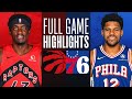 RAPTORS at 76ERS | FULL GAME HIGHLIGHTS | December 22, 2023