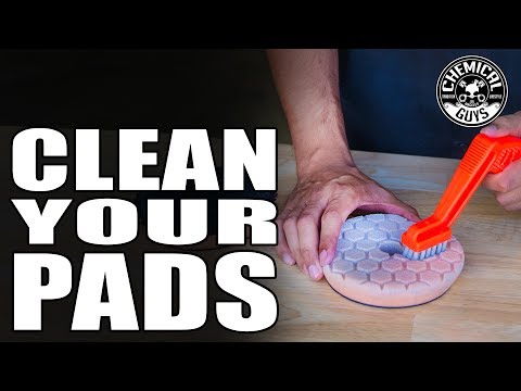 How To Clean And Maintain Foam Polishing Pads - Chemical Guys Car Care