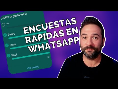 Crea encuestas en tus grupos