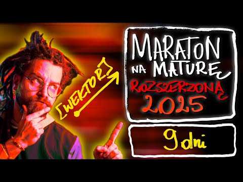 Vectors on EXTENSION ⭐️ Matura exam in 9 days ❗️ EXTENDED MATURA MARATHON 2025