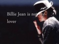 "Billie Jean" by Michael Jackson w/ Lyrics 