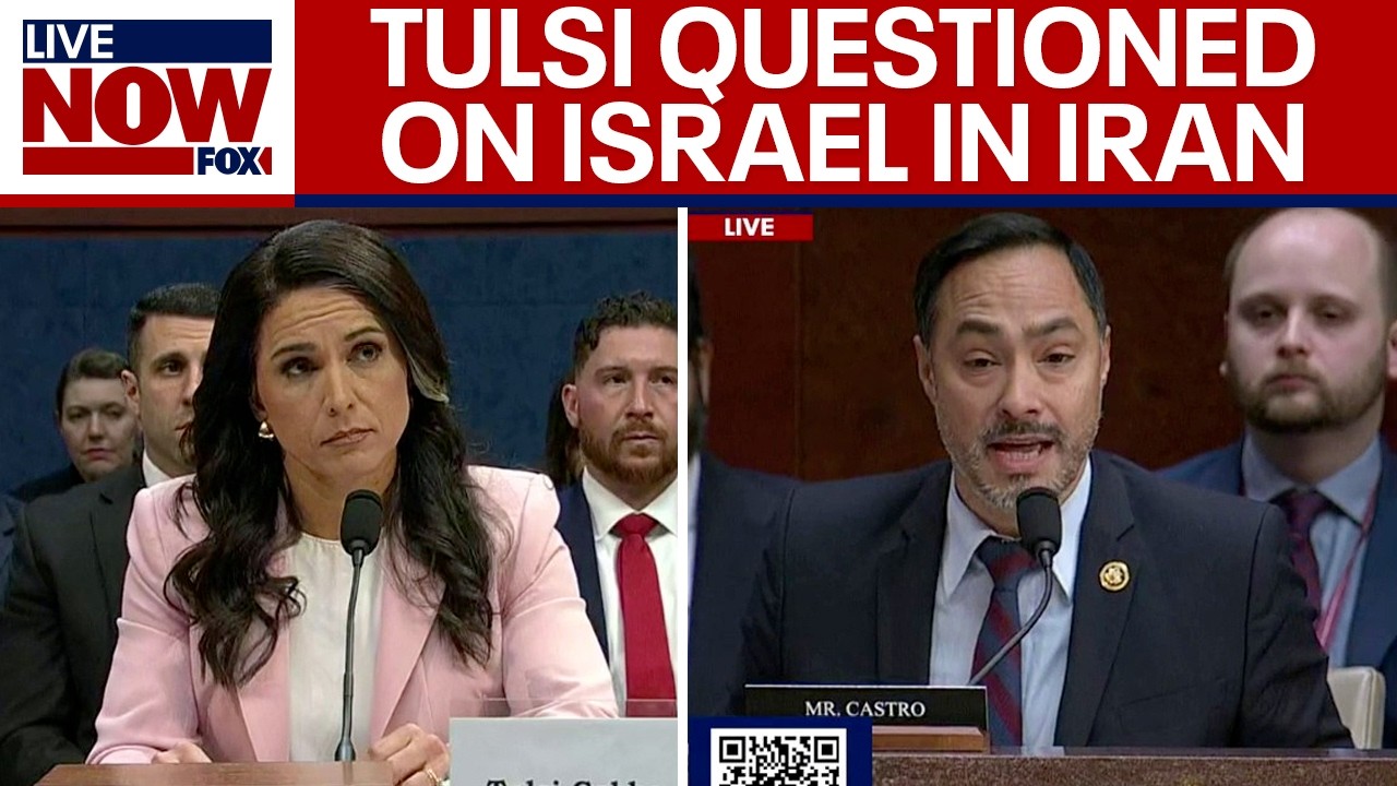 Castro grills Gabbard over Israel strikes in Iran