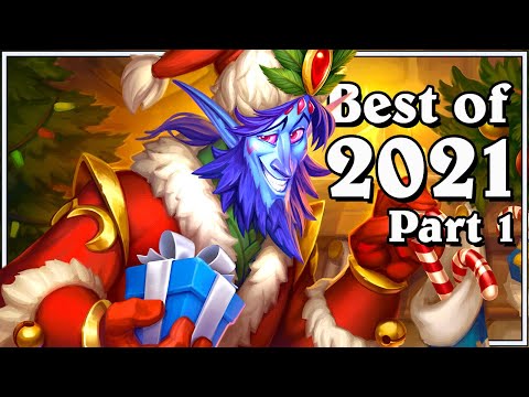 Funny And Lucky Moments - Hearthstone - Best Of 2021 (Part 1)