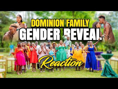 Finally Dominion Family Gender Reveal Reaction With a BIG SURPRISE 😍