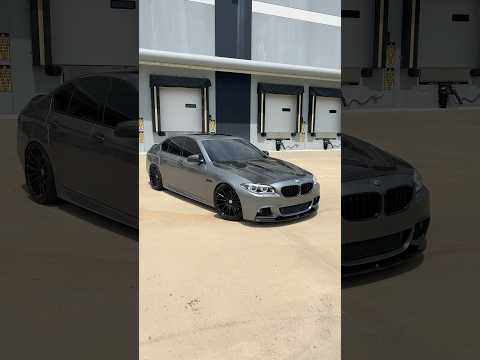 THIS BMW F10 IS FROM 2011…HEAVILY MODDED