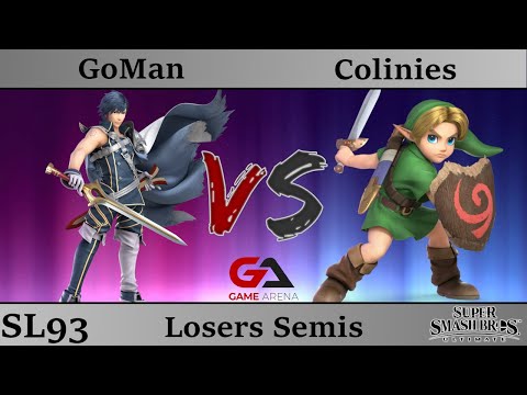 SmashLAN'd 93 - Losers Semis: GoMan (Chrom) vs Colinies (YL, Roy)
