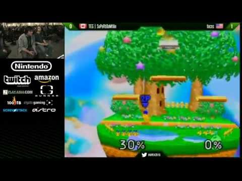 Apex 2015 - SSB64 - Winners/Losers Finals - TEG SuPeRbOoMfAn vs tacos / COG Wizzrobe vs tacos