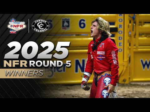 2025 NFR Round 5 Winners 🏆 Rocker Steiner's 89 Point Ride, Carlee Otero and More | Cowboy Channel