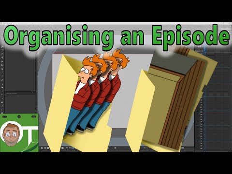 Organising OpenToonz projects for cartoon episodes