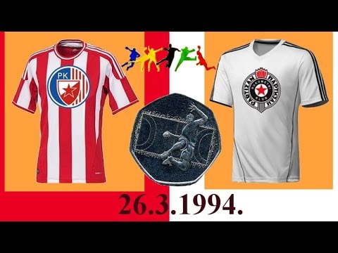 Handball rukomet 26.3.1994. RK Crvena Zvezda - Partizan Beograd balonmano gandbol