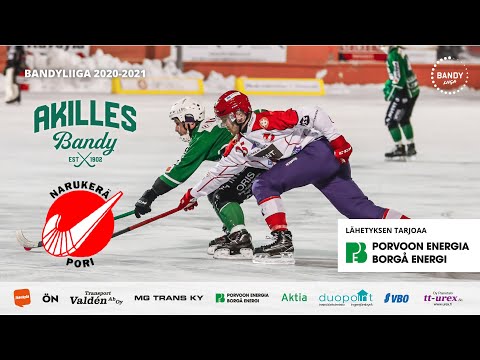 Bandyliigan ottelu: Akilles - Narukerä
